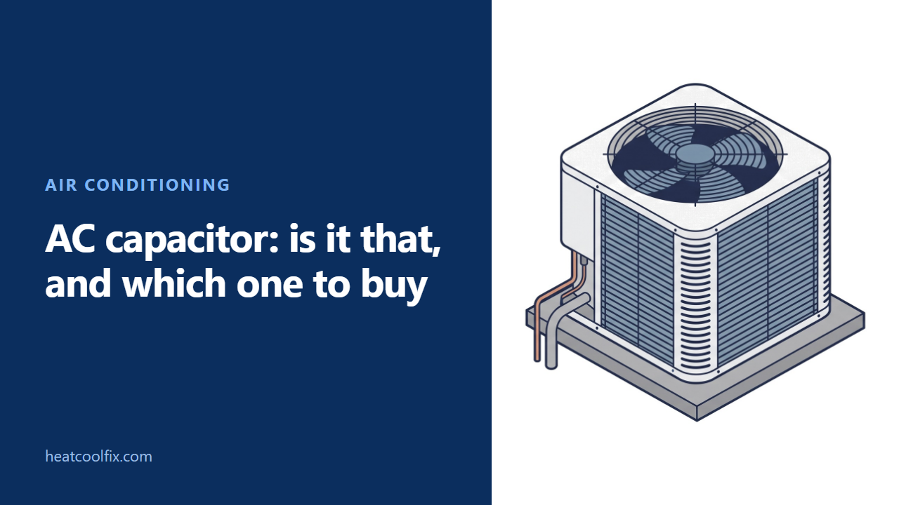 AC Capacitor: How to Tell, and Which One to Buy