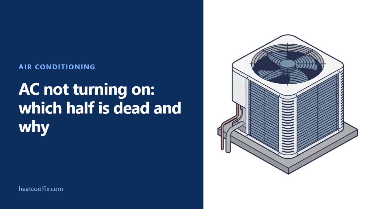AC Not Turning On: Which Half Is Dead and Why