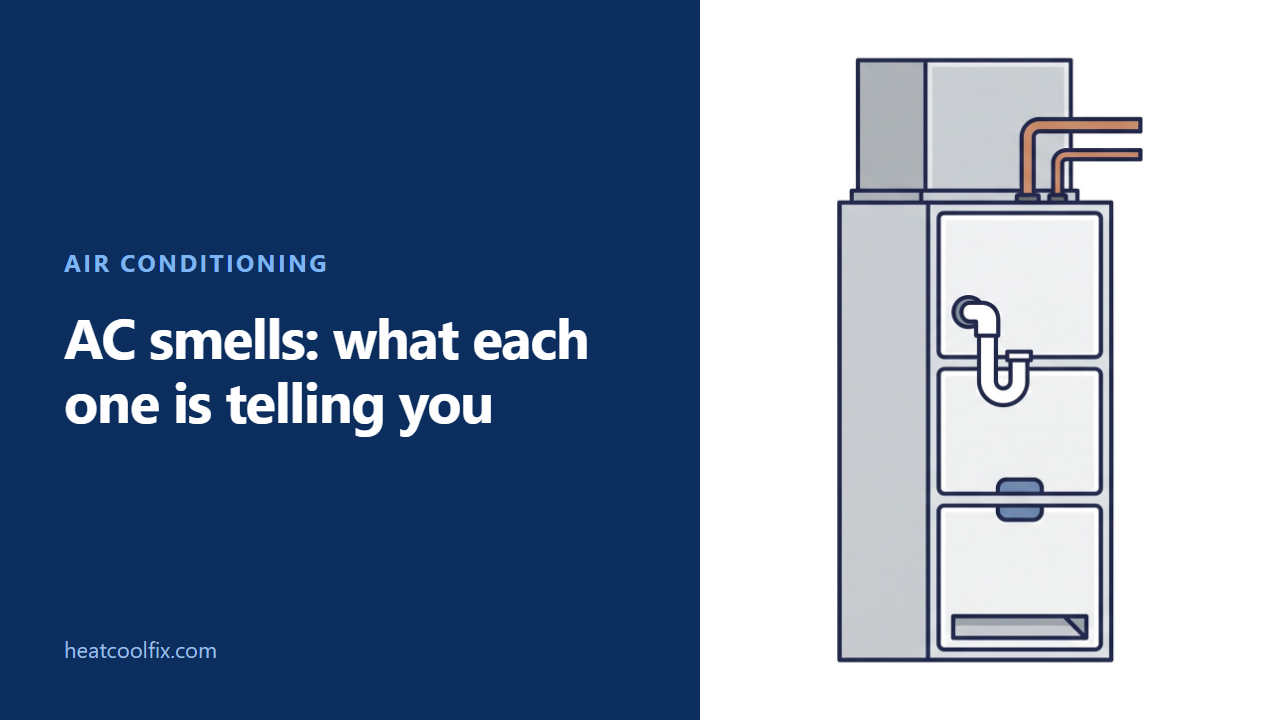 AC Smells Musty, or Worse: What Each Smell Means