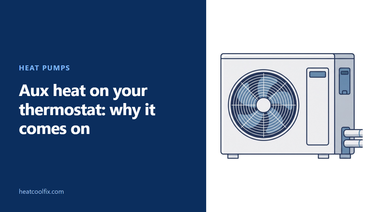 Aux Heat on Your Thermostat: Why It Comes On