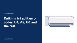 Daikin Mini Split Error Codes: U4, A5, U0 and the Rest