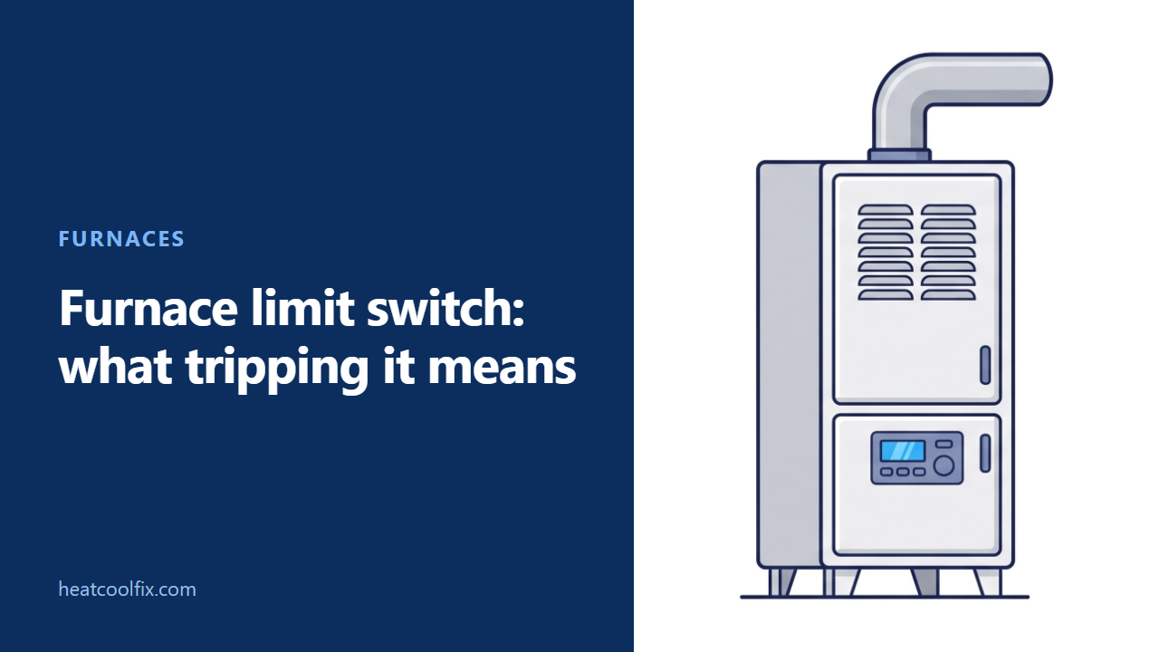 Furnace Limit Switch: What Tripping It Means
