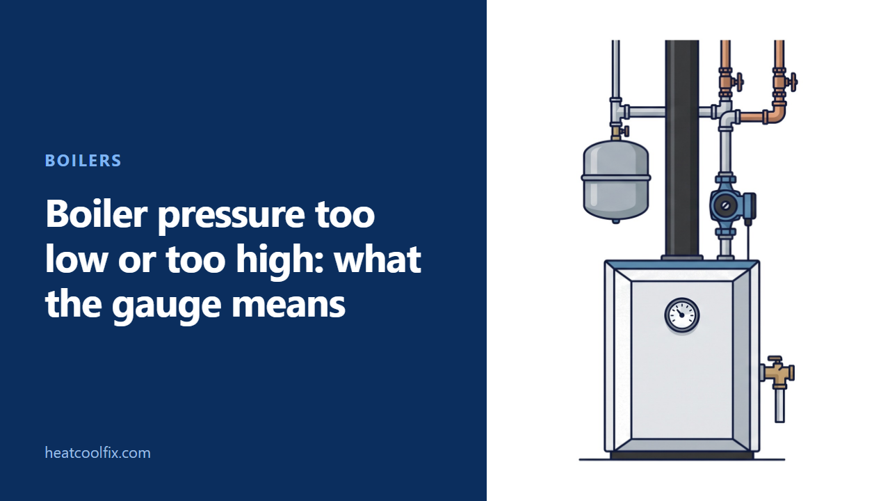 Boiler Pressure Too Low or Too High: What the Gauge Means