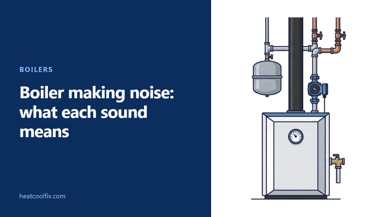 Boiler Making Noise: Kettling, Banging, Gurgling, Whistling