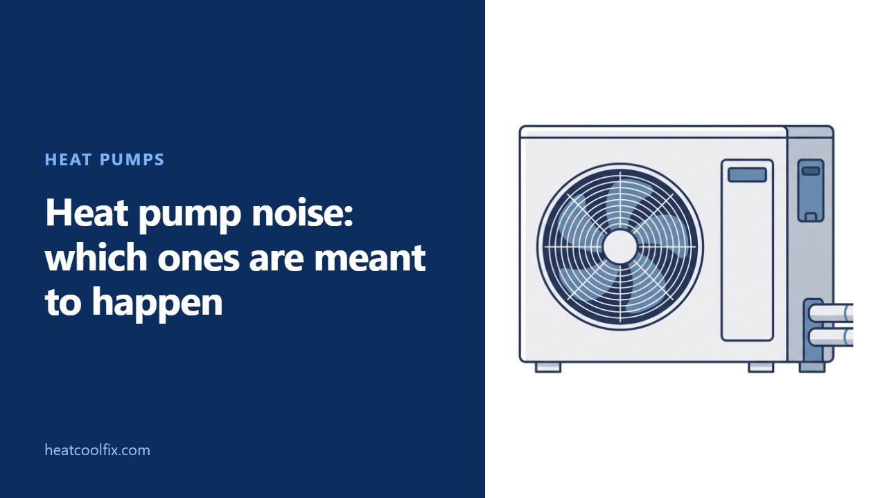 Heat Pump Noise: Which Ones Are Meant to Happen