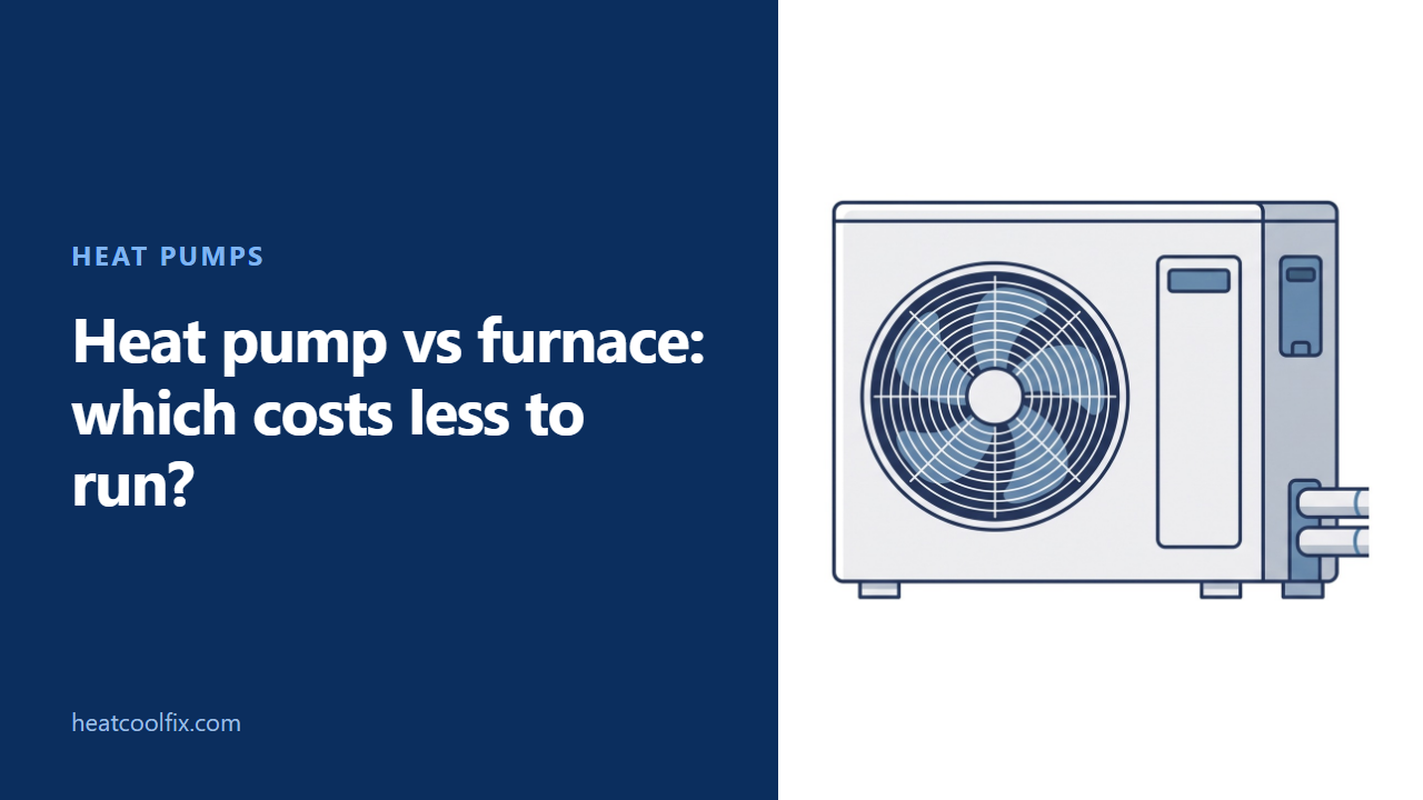 Heat Pump vs Furnace: Which Costs Less to Run?