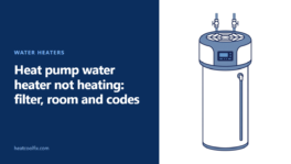 Heat Pump Water Heater Not Heating: Filter, Room and Codes