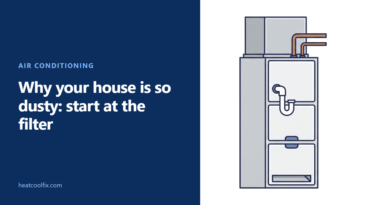 Why Your House Is So Dusty: Start at the Filter