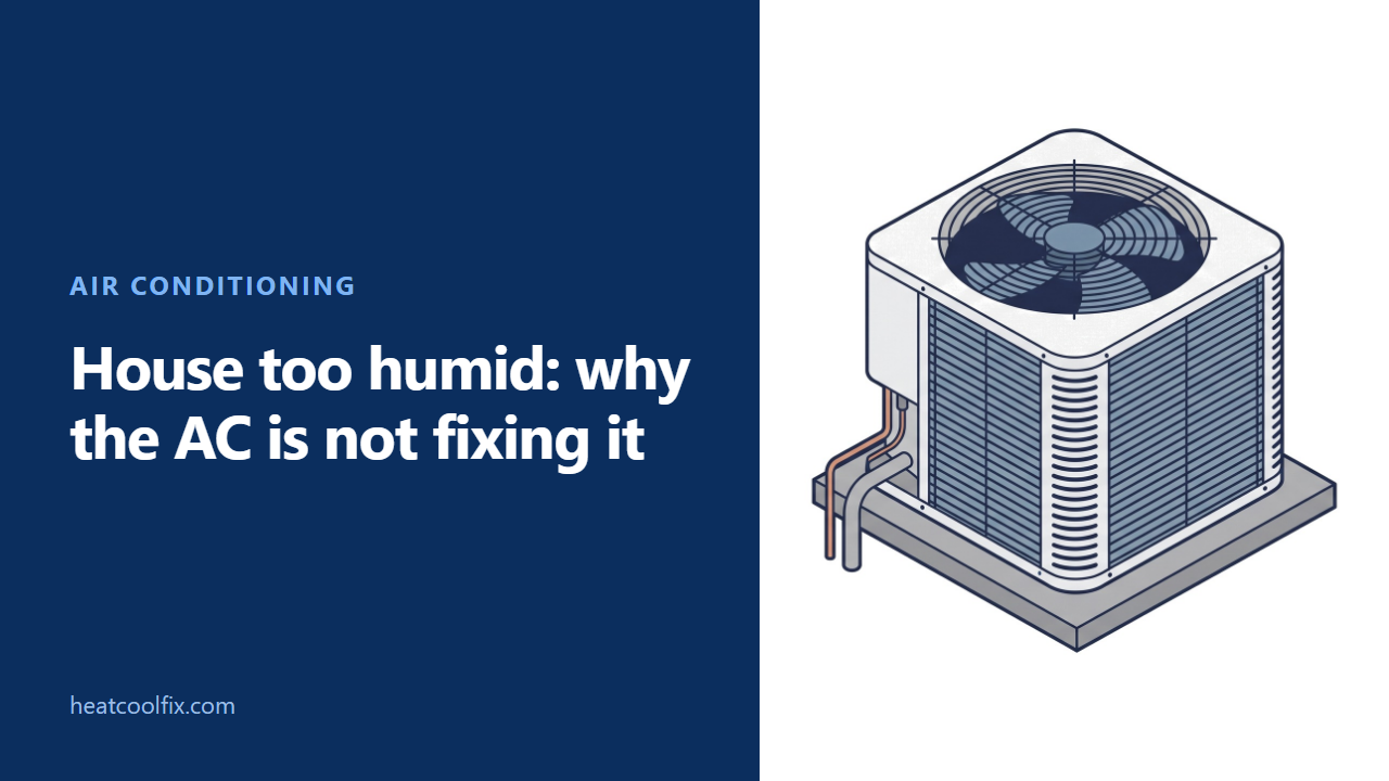 House Too Humid: Why the AC Is Not Fixing It