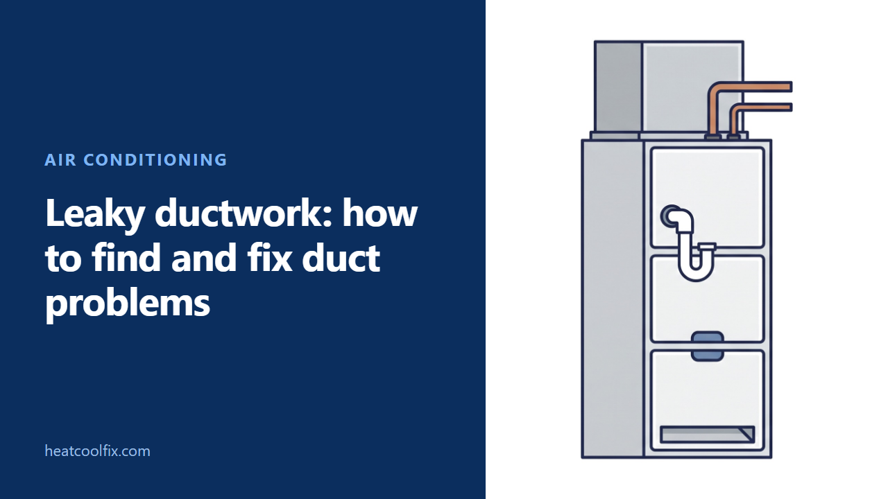 Leaky Ductwork: How to Find and Fix Duct Problems