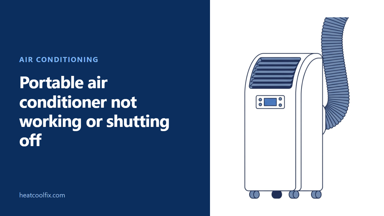 Portable Air Conditioner Not Working or Shutting Off