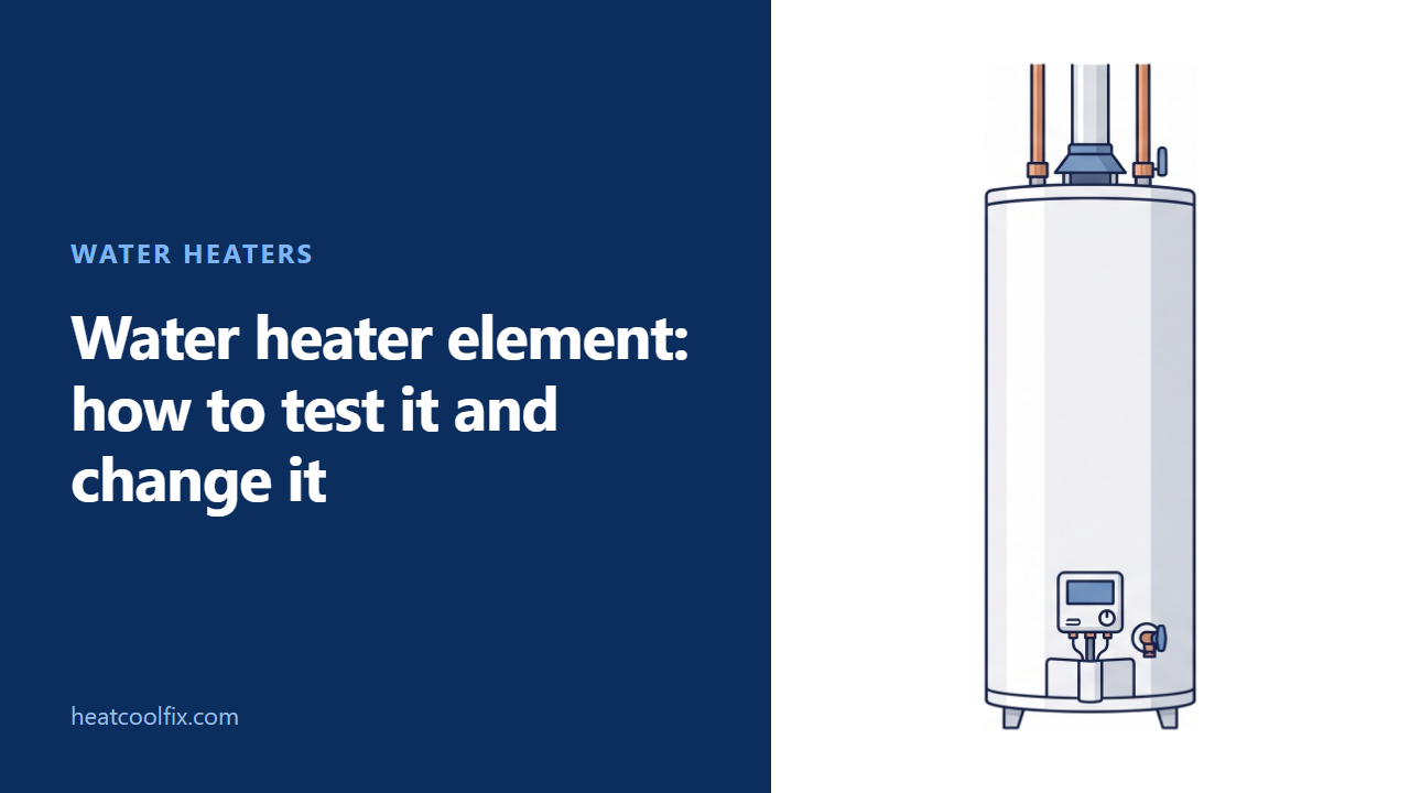 Water Heater Element: How to Test One and Change It