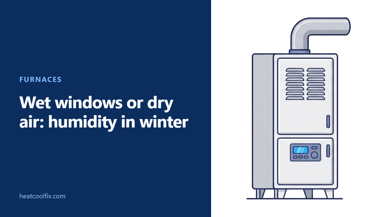 Wet Windows or Dry Air: Humidity in Winter