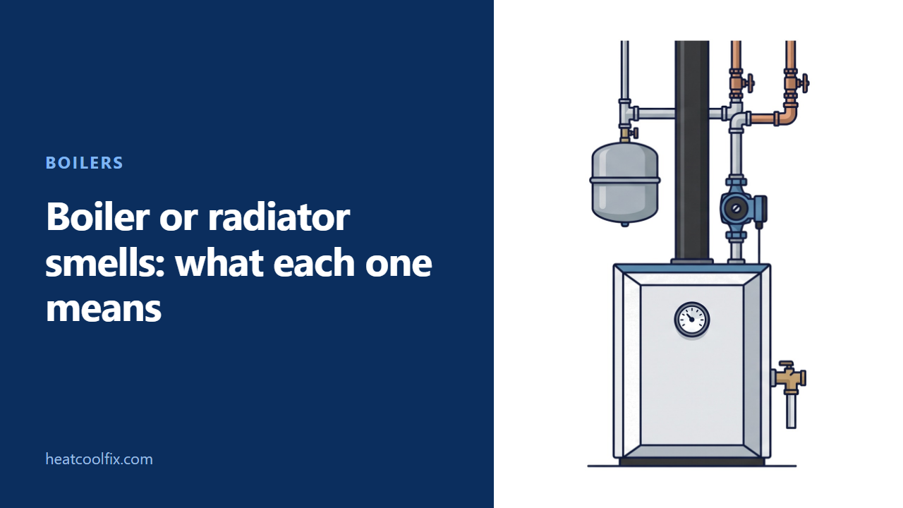 Boiler or Radiator Smells? Gas, Burning, Oil or Sewage