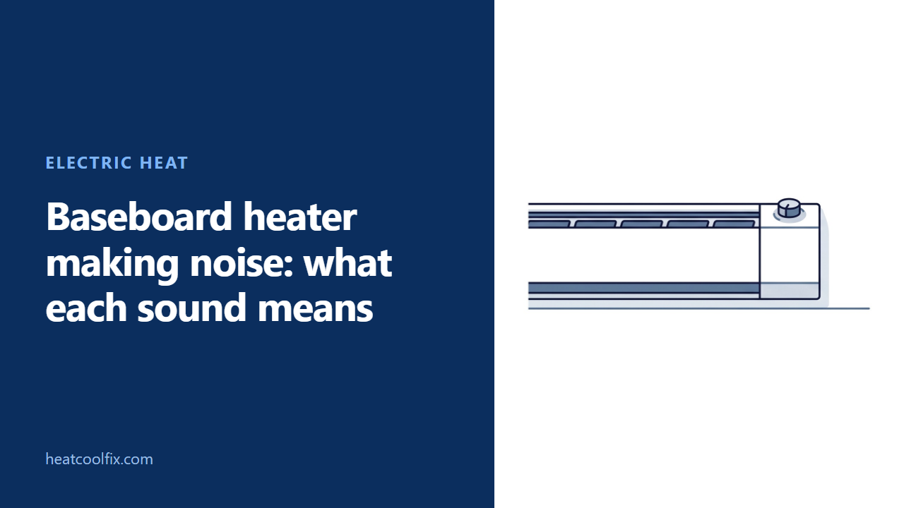 Baseboard Heater Making Noise? Clicking, Popping, Buzzing