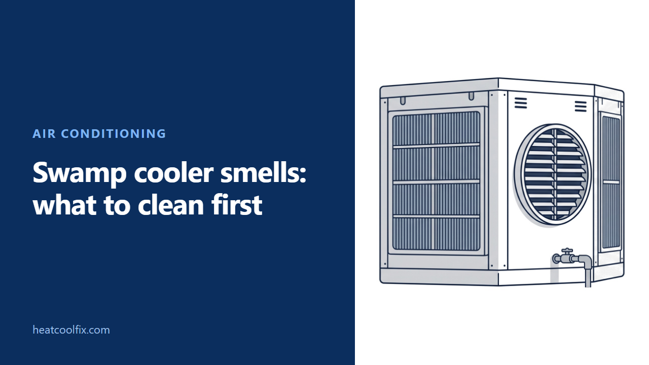 Swamp Cooler Smells Bad? Musty, Fishy or New Pad Smell